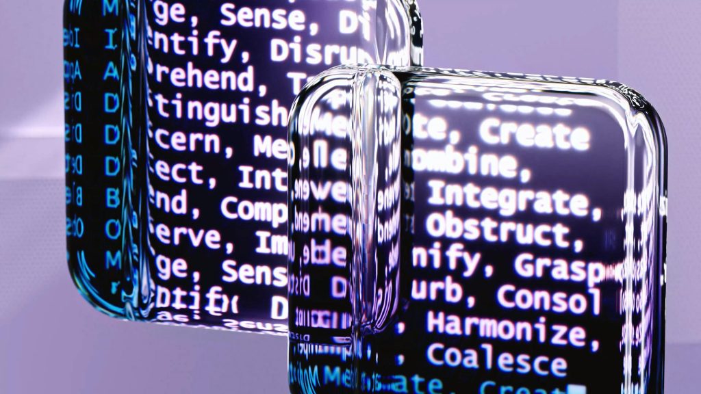 pexels-photo-18069696-18069696 Abstract glass surfaces reflecting digital text create a mysterious tech ambiance.